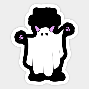 People Scare Me Funny Halloween Gift Sticker